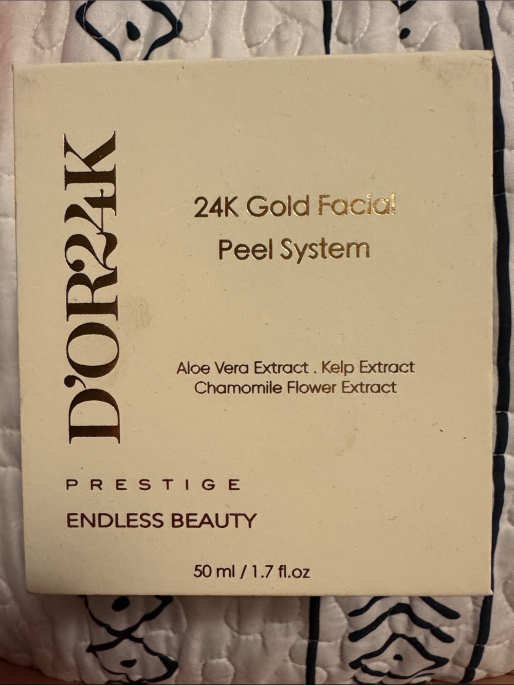 D'OR24K 24K Gold Facial Peel System-Prestige